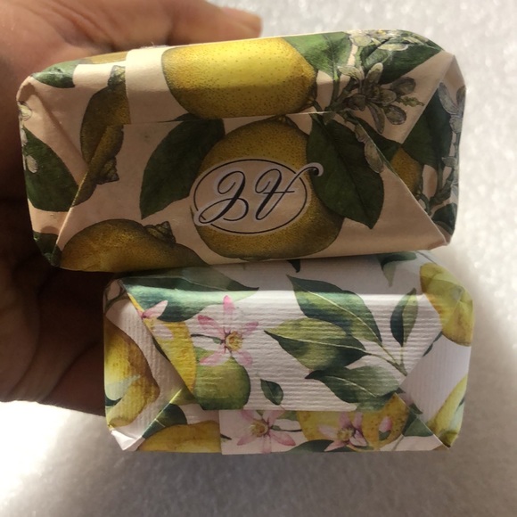 2 NEW Lemon soap bar - Diamanté lemon Citron- AC Lemon - Picture 7 of 12